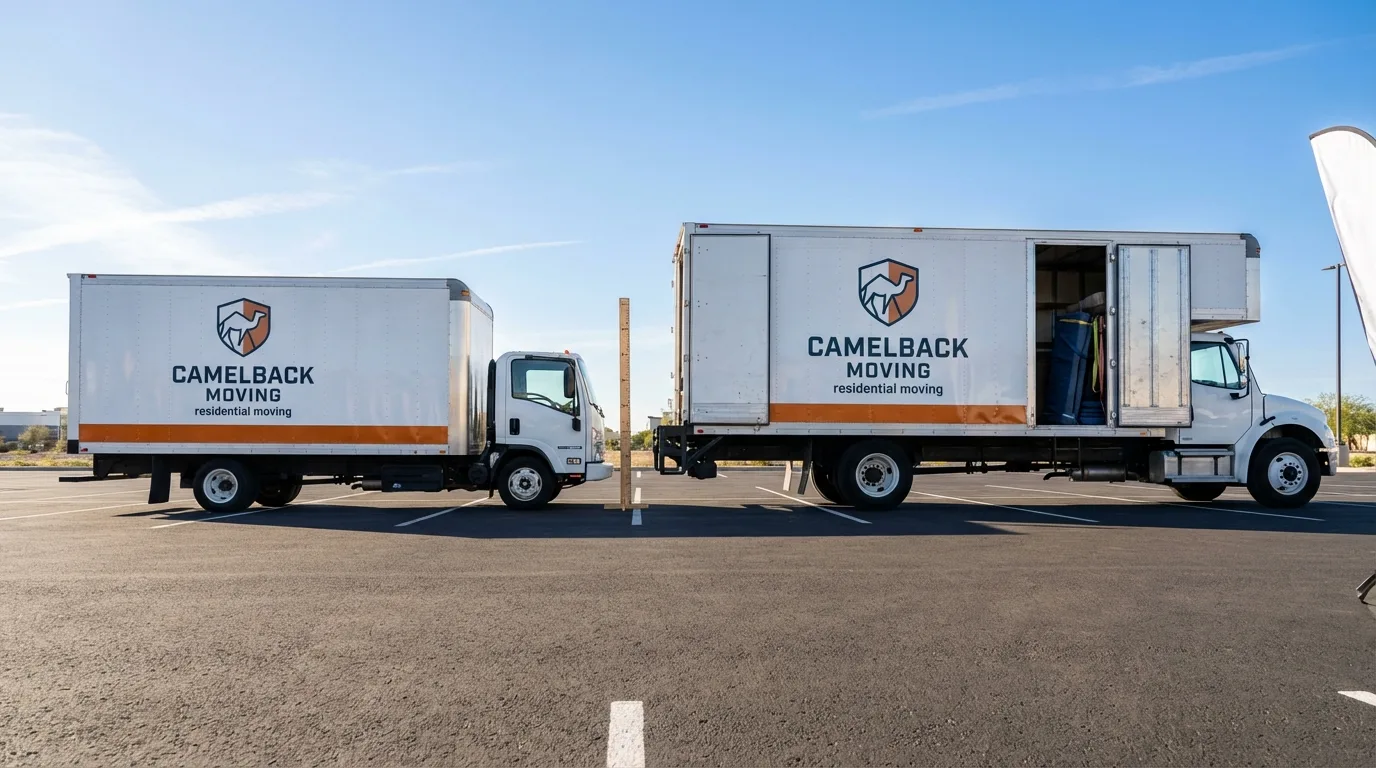 Moving truck size capacity guide in Sea Isle City